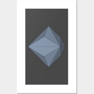 Gmtrx Seni Lawal Solid Triakis Octahedron Posters and Art